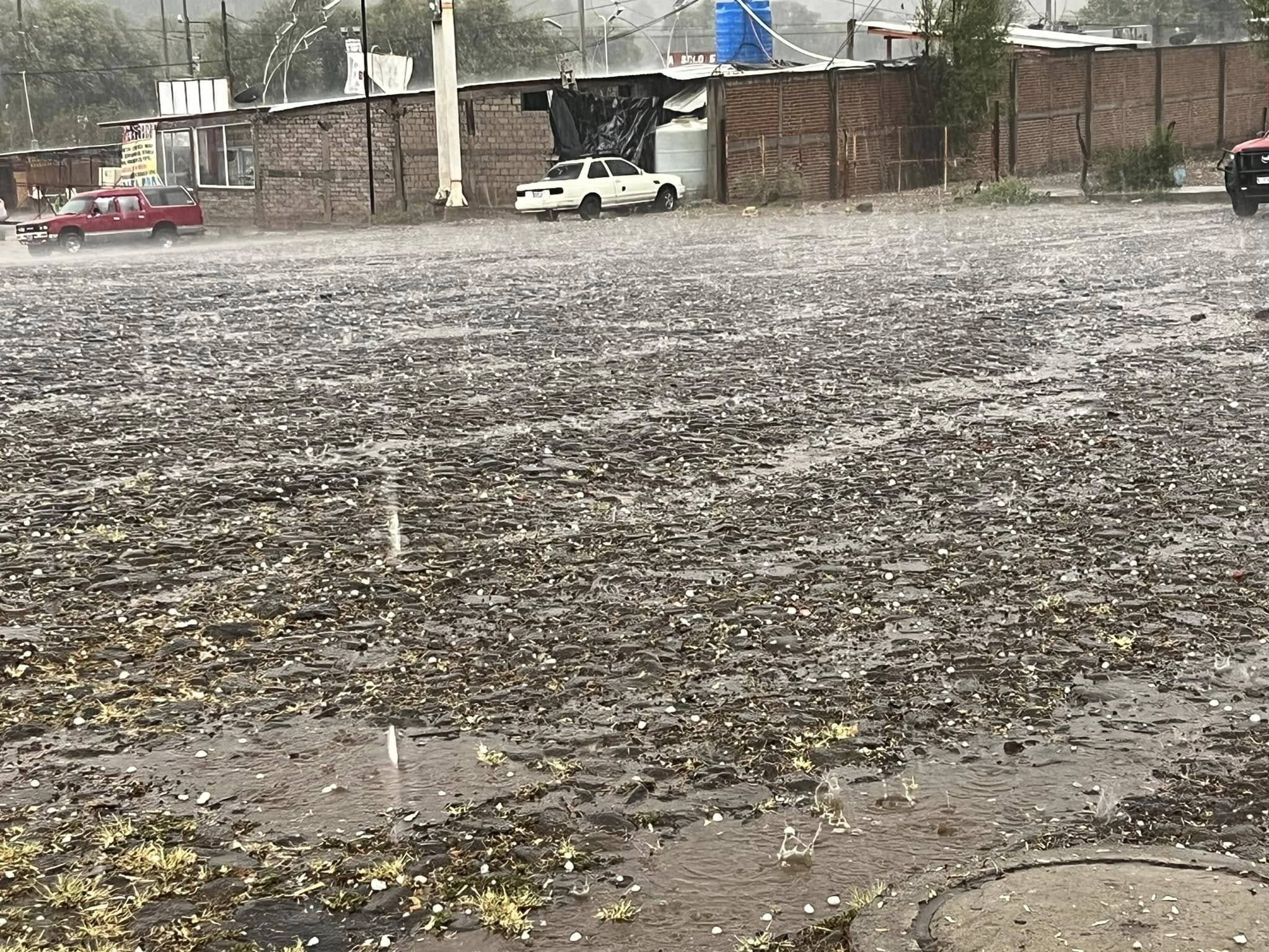 Mazamitla hail storm