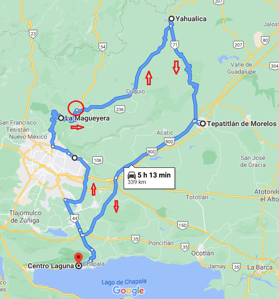 Canyon Ride ride map